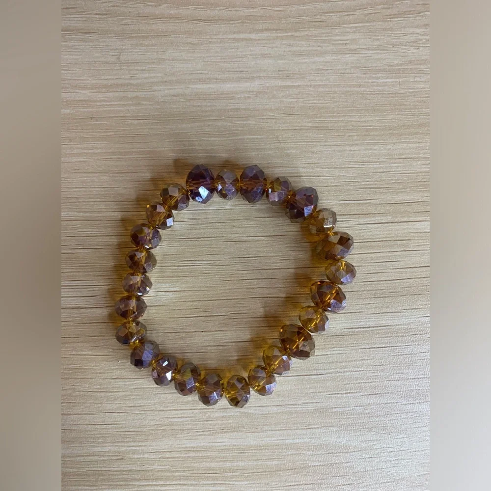PRELOVED SET OF TWO SPARKLY BRACELETS